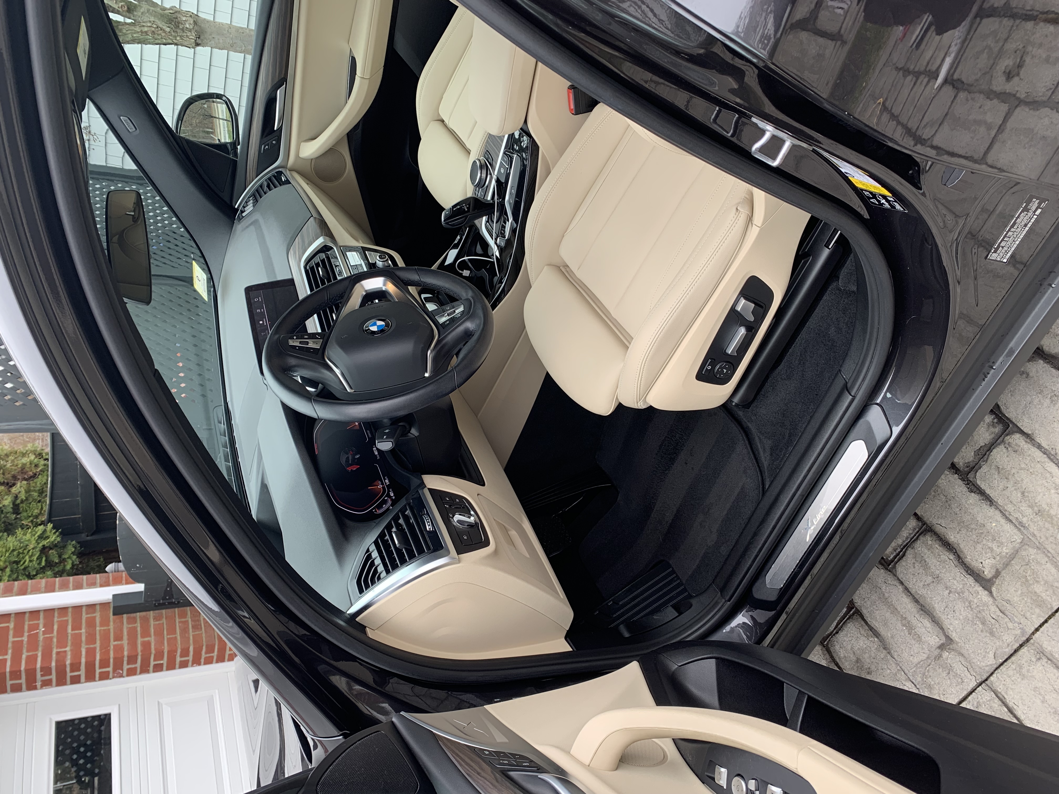 BMW interior detailing - luxury leather seat cleaning and conditioning